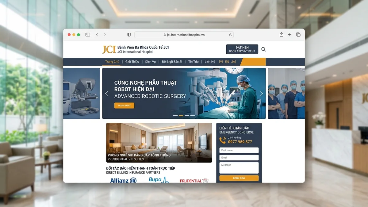 VinCare: Bệnh Viện Đa Khoa Quốc Tế Đạt Tiêu Chuẩn JCI