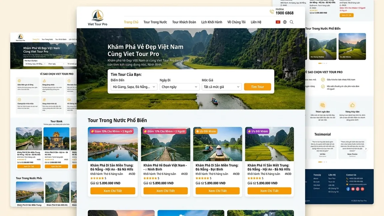 VietExplore: Tour Du Lịch Nội Địa Khám Phá Việt Nam