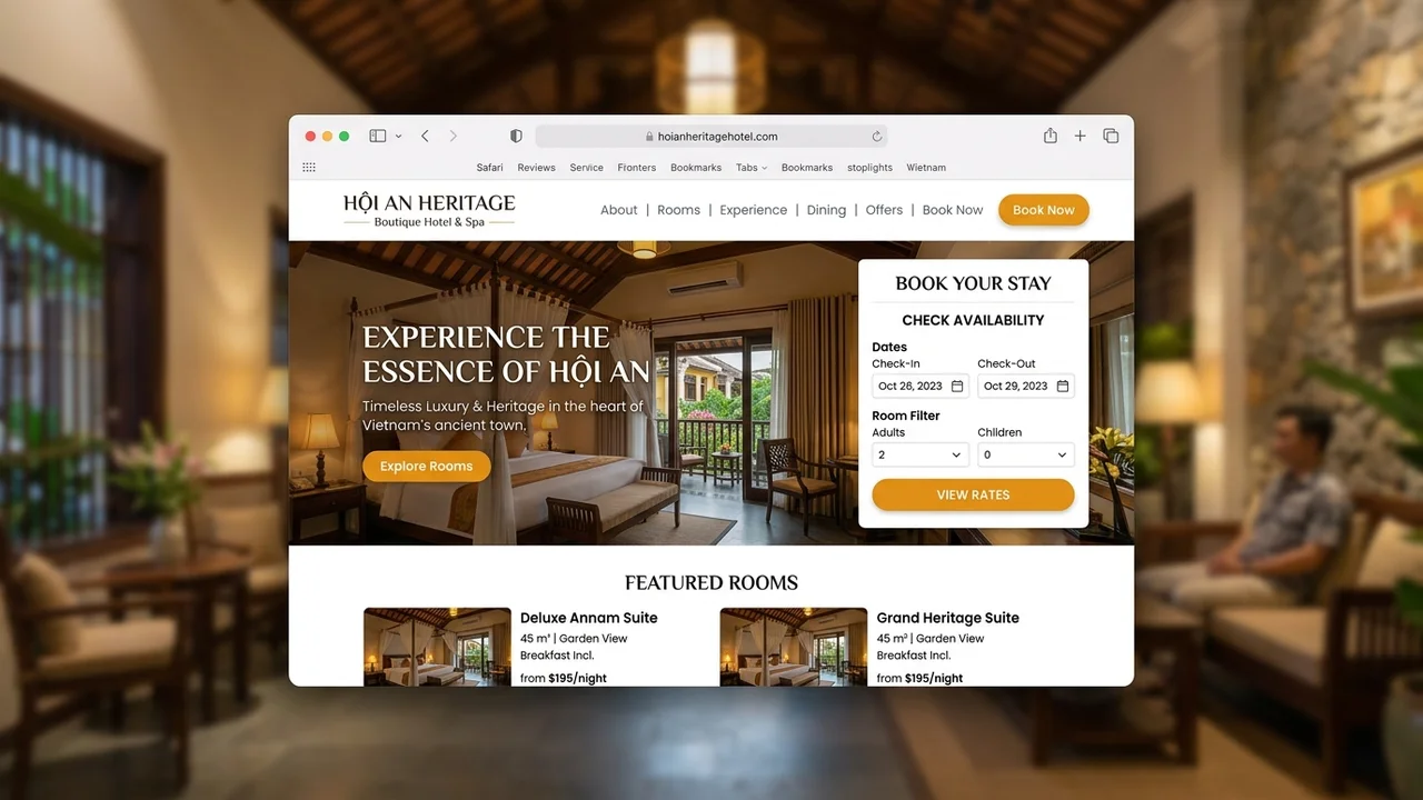 OldTownHeritage: Boutique Heritage Hotel & Phố Cổ Cổ Điển