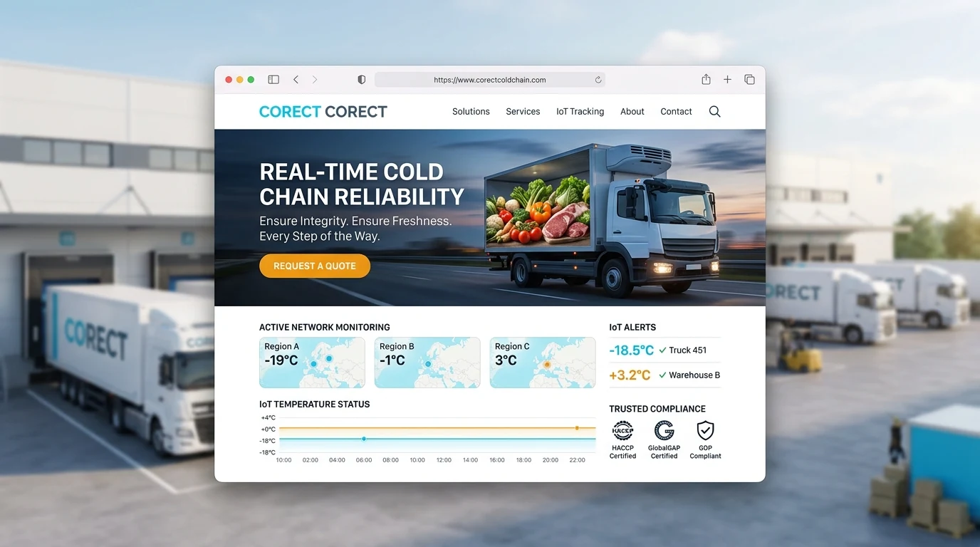 FreezePro: Chuỗi Cung Ứng Lạnh Nông Sản & Dược Phẩm