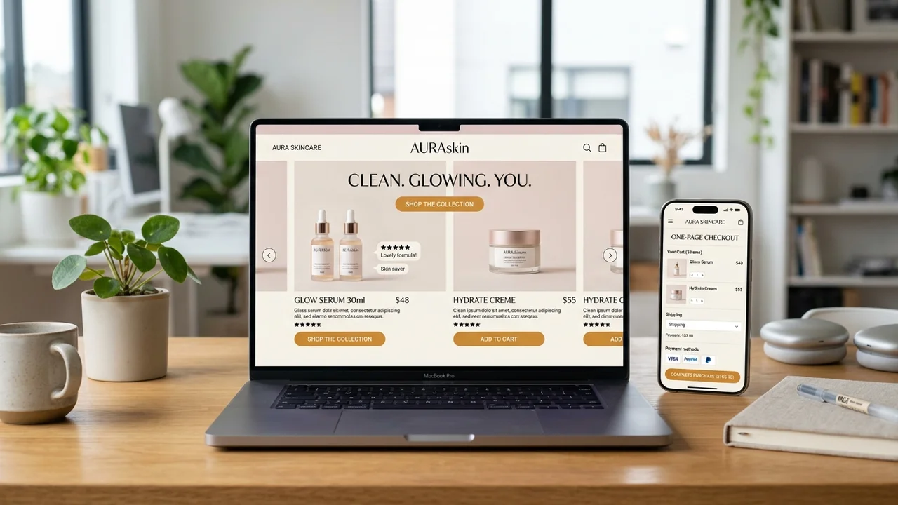 HerbalGlow: Dòng Sản Phẩm Spa & Trị Liệu Da Thảo Dược