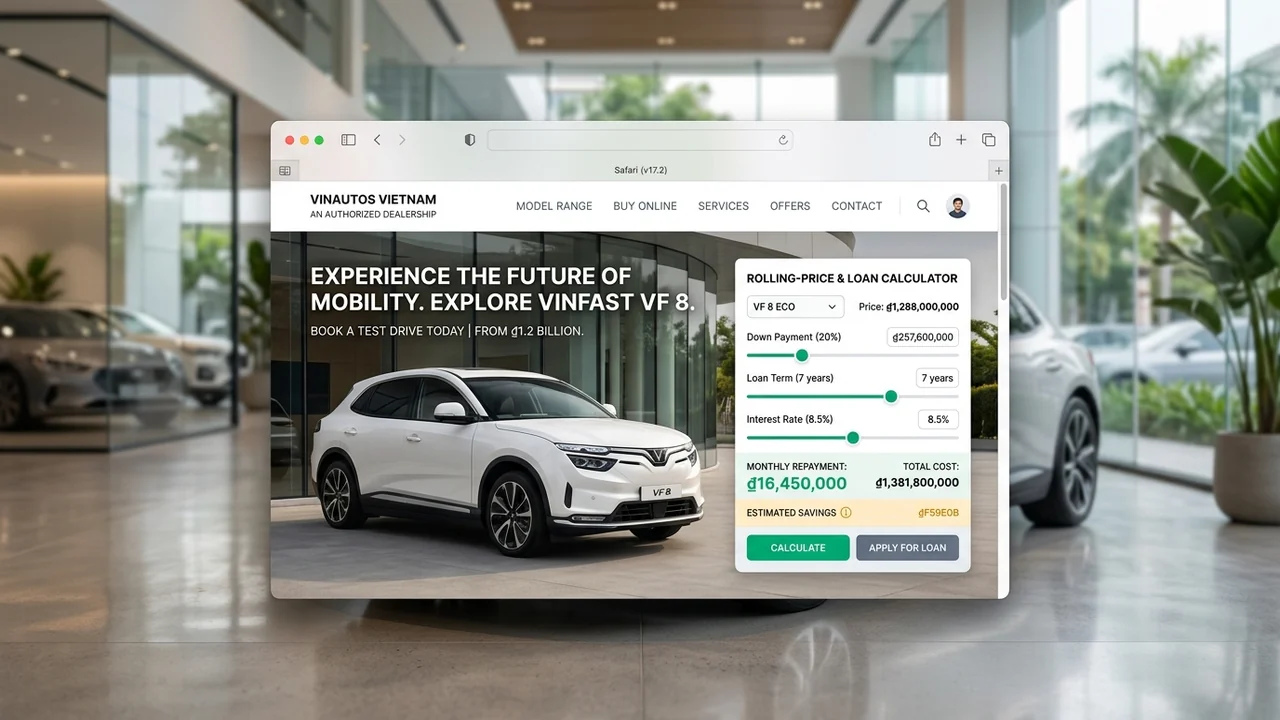AutoPrime: Showroom Ô Tô Chính Hãng Đại Lý 3S/4S