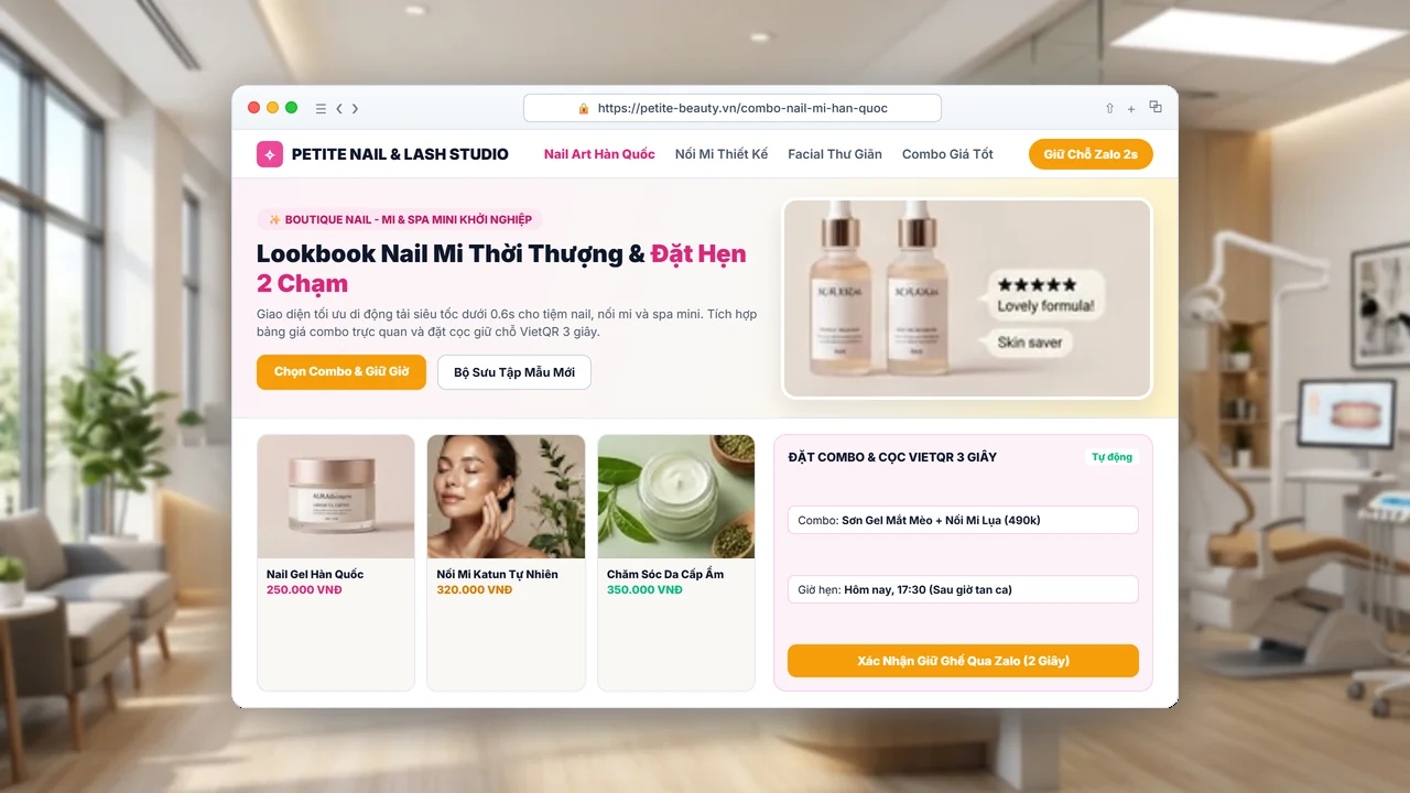 BoutiqueNail: Tiệm Chăm Sóc Móng, Nối Mi & Makeup Nghệ Thuật